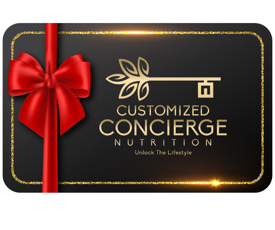 Customized Concierge Nutrition Gift Card