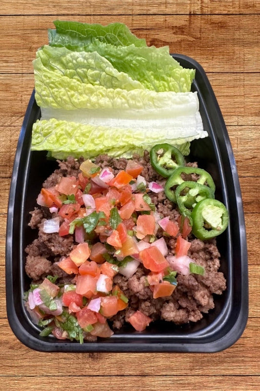 Grass Fed Beef Lettuce Cups